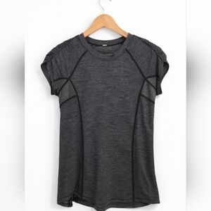 Lululemon Athletic Fit Short Sleeve Top | Heathered Gray | Women’s Small (Est.)